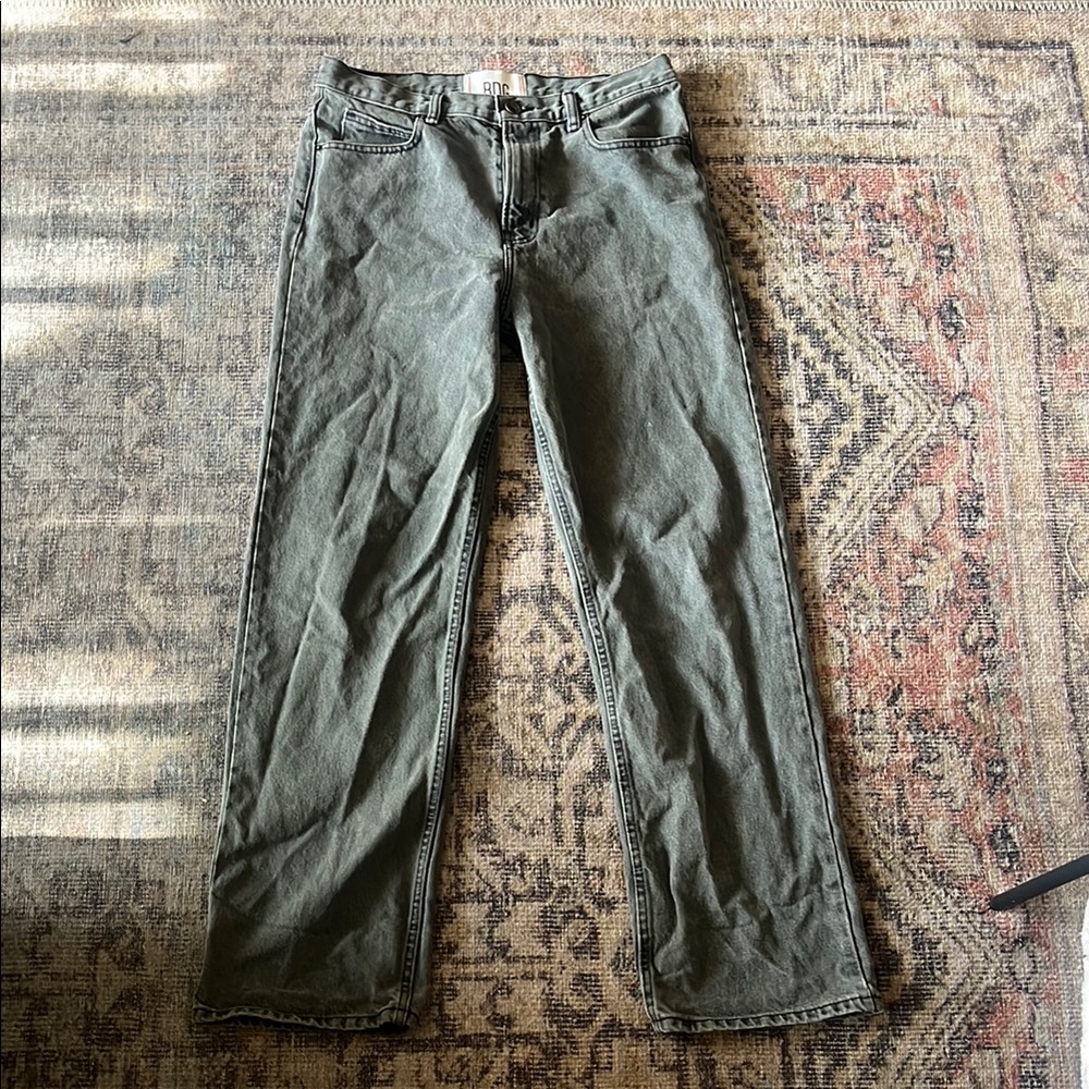 Men's Green Jeans